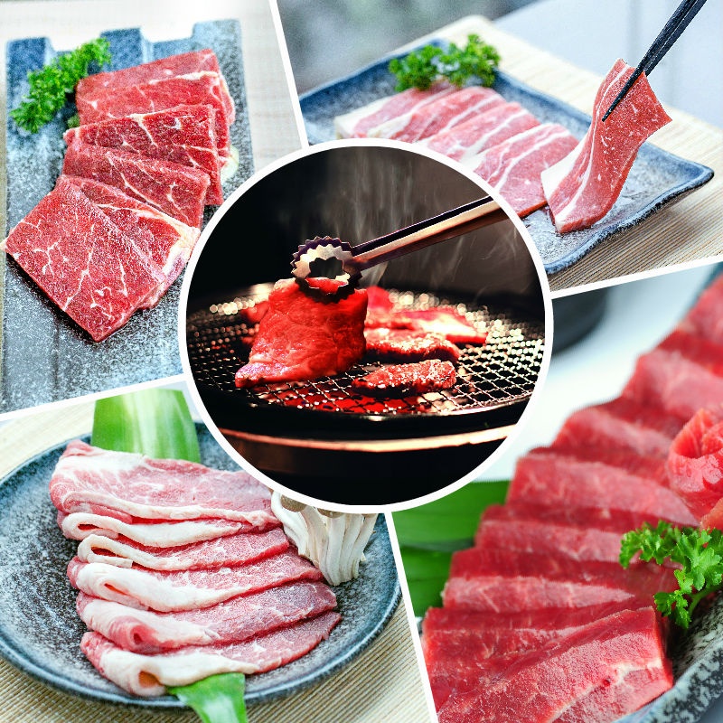  Những khách hàng sành ăn sẽ hài lòng với sự tươi ngon, mềm ngọt của các loại thịt bò thượng hạng được nhập khẩu từ Mỹ, Úc. 