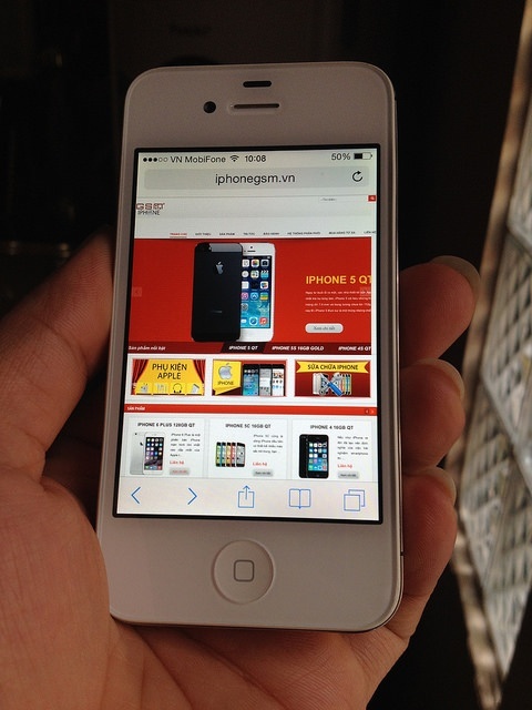 Mẫu iPhone 4s hàng Likenew của Mỹ hay Nhật Bản về vẫn bán chạy hiện nay.