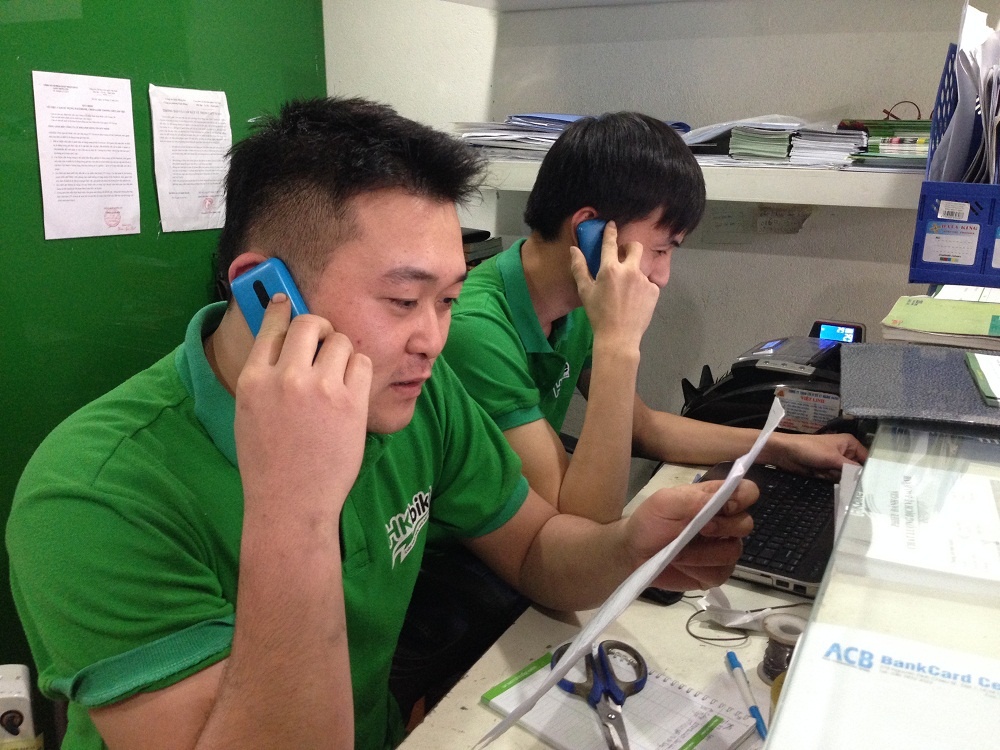 Đây là khoảng thời gian nhân viên chăm sóc khách hàng và trực tổng đài của HKbike phải làm việc hết công suất