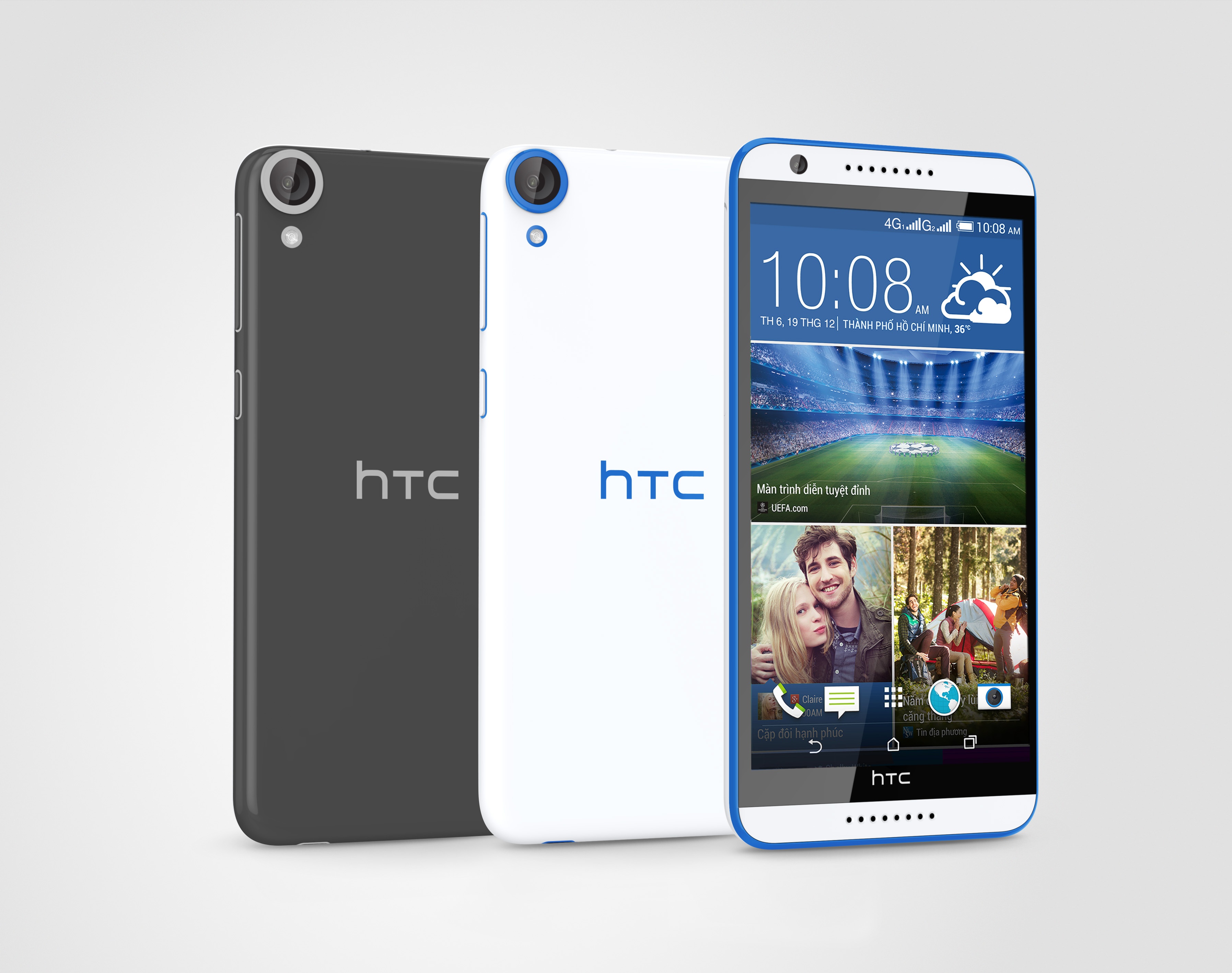 Màn hình lớn cùng các tính năng hỗ trợ được cải tiến trên Desire 820s giúp người dùng trải nghiệm học tập, công việc và giải trí tốt hơn.