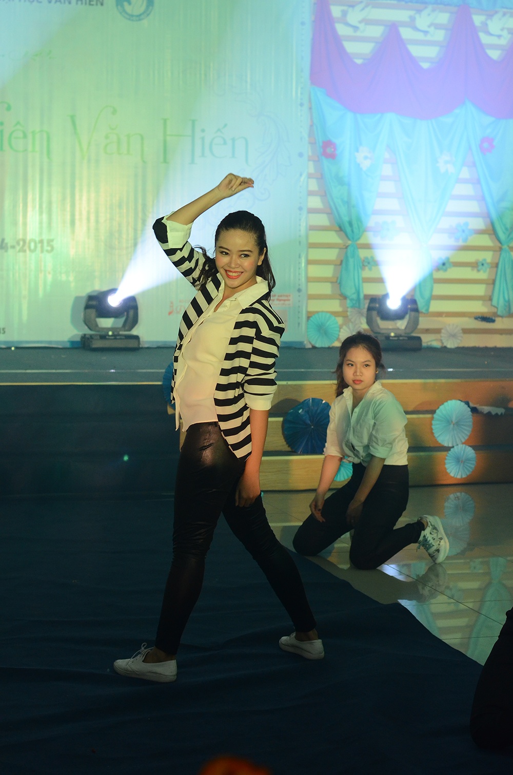 Phần thi tài năng của thí sinh Phạm Huyền Nam Phương.