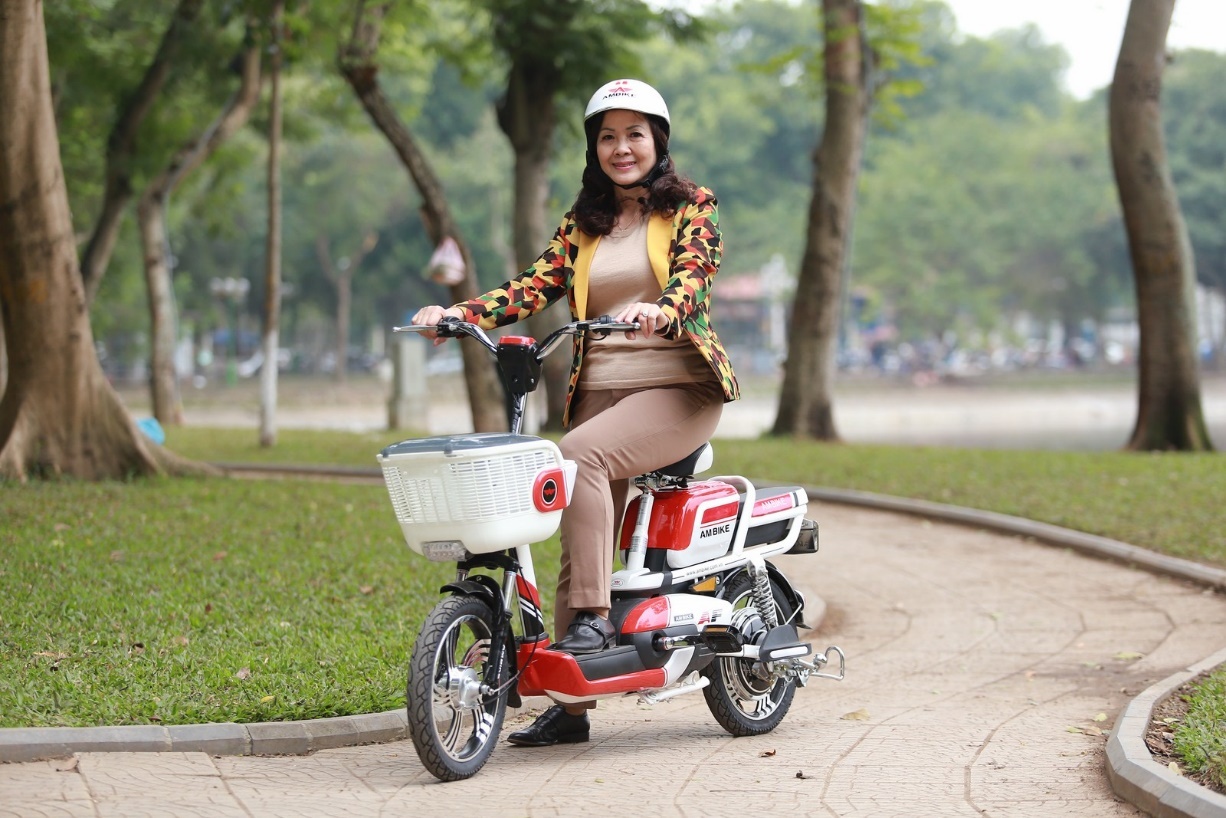 Xe đạp điện Ambike với nhiều tính năng nổi trội.