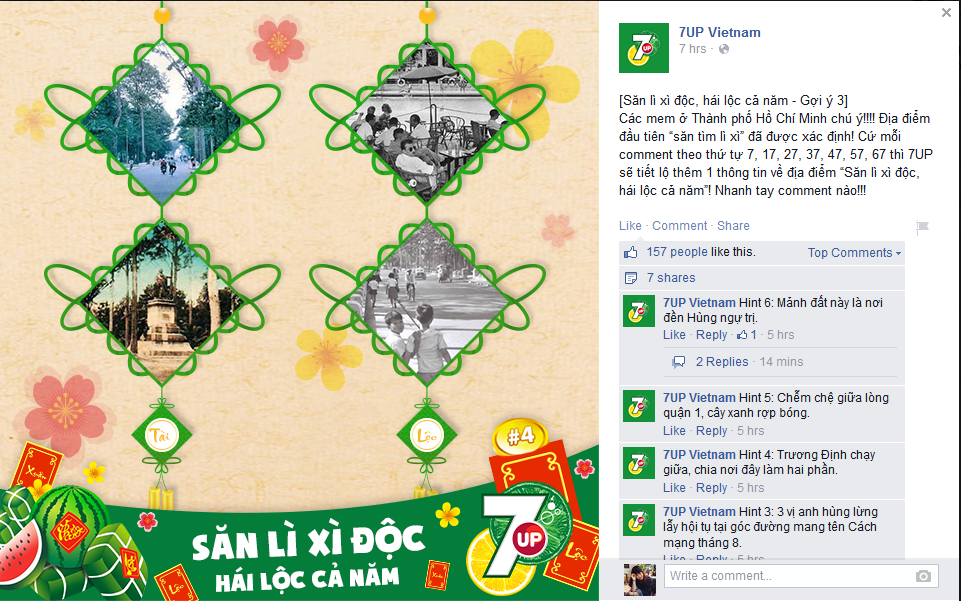 Những bật mí liên tiếp giúp người chơi nhận ra địa điểm tổ chức của chương trình.