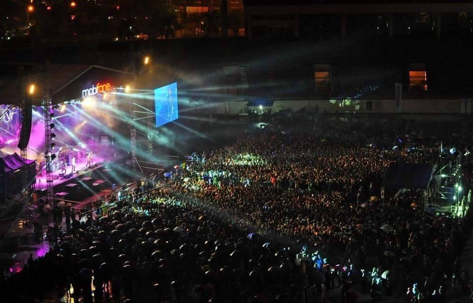 Khán giả tại Rock Storm là một trong những niềm ao ước của các live show khác.