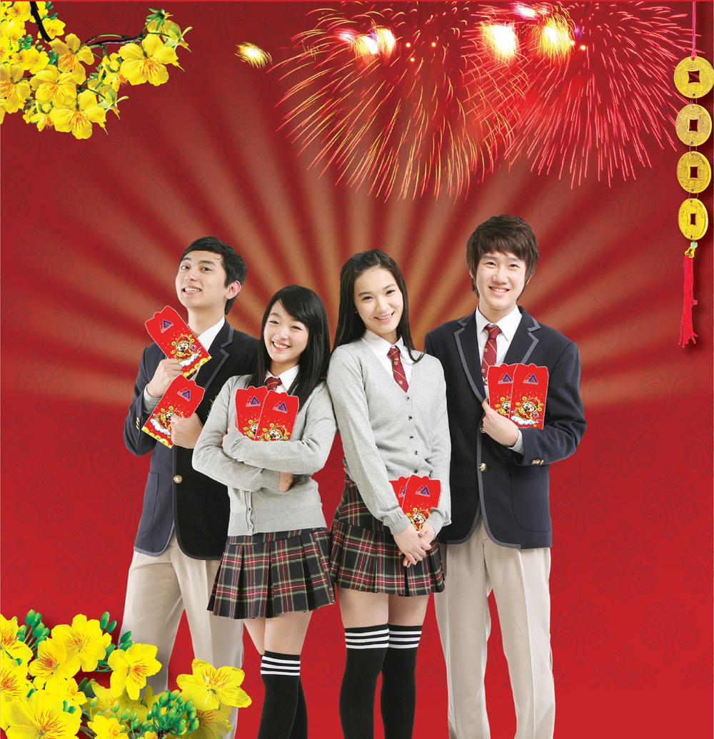 Chào đón xuân sang, rước ngàn học bổng tại đây, thông tin chương trình www.ama.edu.vn/xuan.