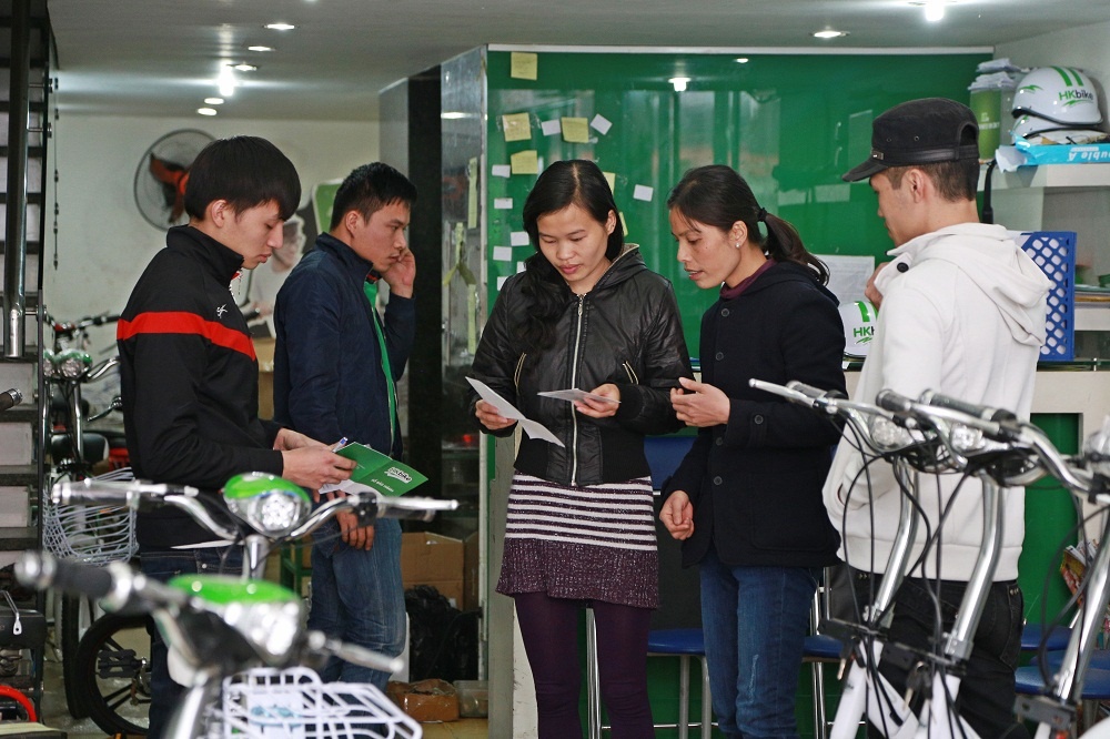 Nhanh chan mua xe dap dien HKbike truoc khi het hang hinh anh