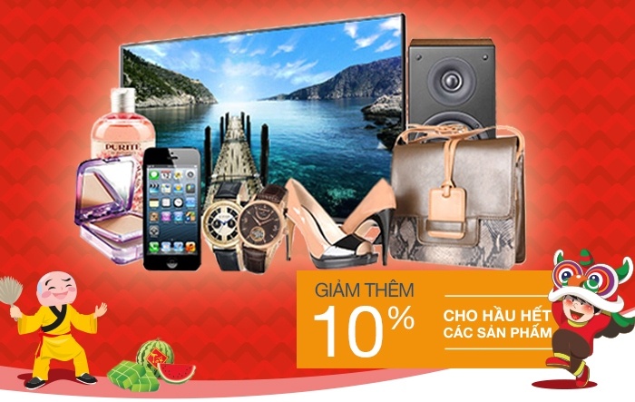 Sieu khuyen mai - don Tet At Mui hoanh trang cung Lazada hinh anh