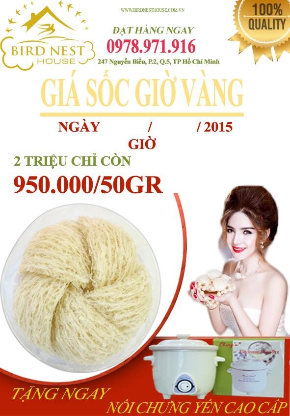 Sản phẩm tặng bộ nồi chưng yến bằng gốm cho khách hàng.