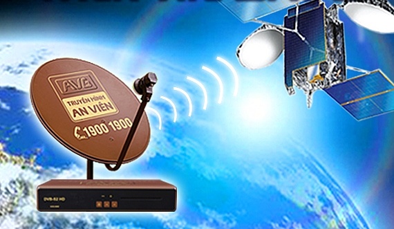 Truyen hinh An Vien len Vinasat 2: tang kenh va chat luong hinh anh