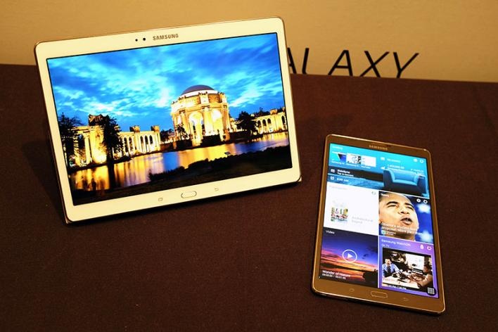 Bộ đôi Samsung Galaxy Tab S.