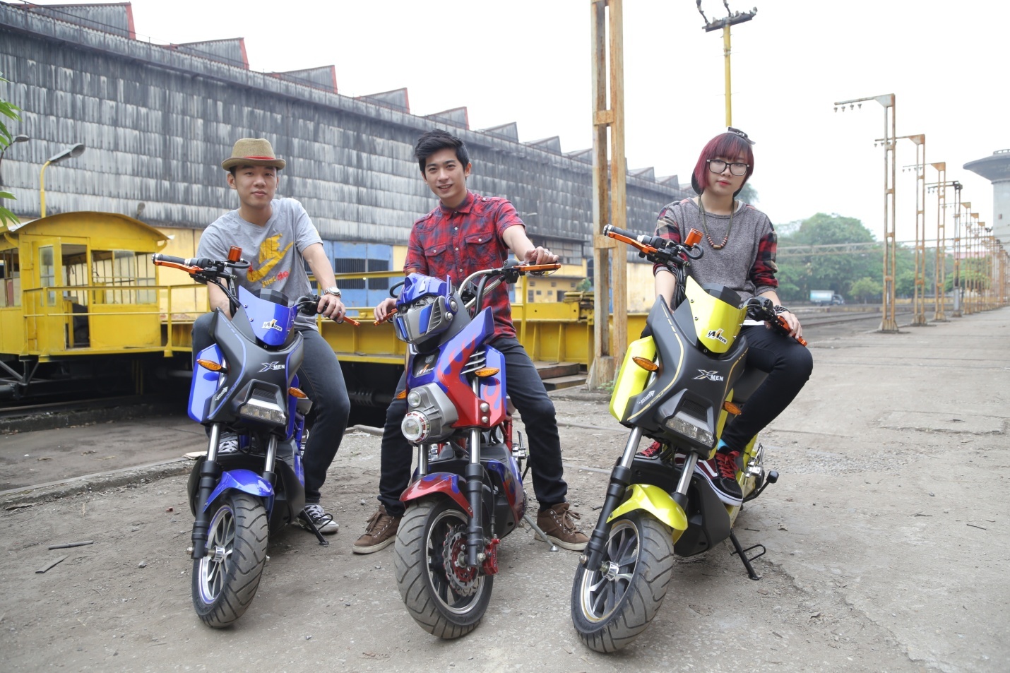 Xe điện iMove X-men luôn là chiếc xe trong mơ của bạn trẻ cá tính.