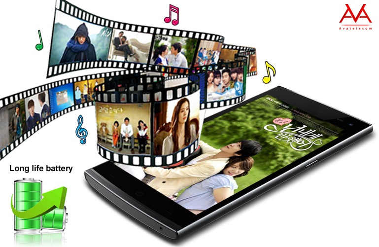 Pin công nghệ Lithium cao cấp 2600mAh kích thước máy mỏng đẹp sang trọng.