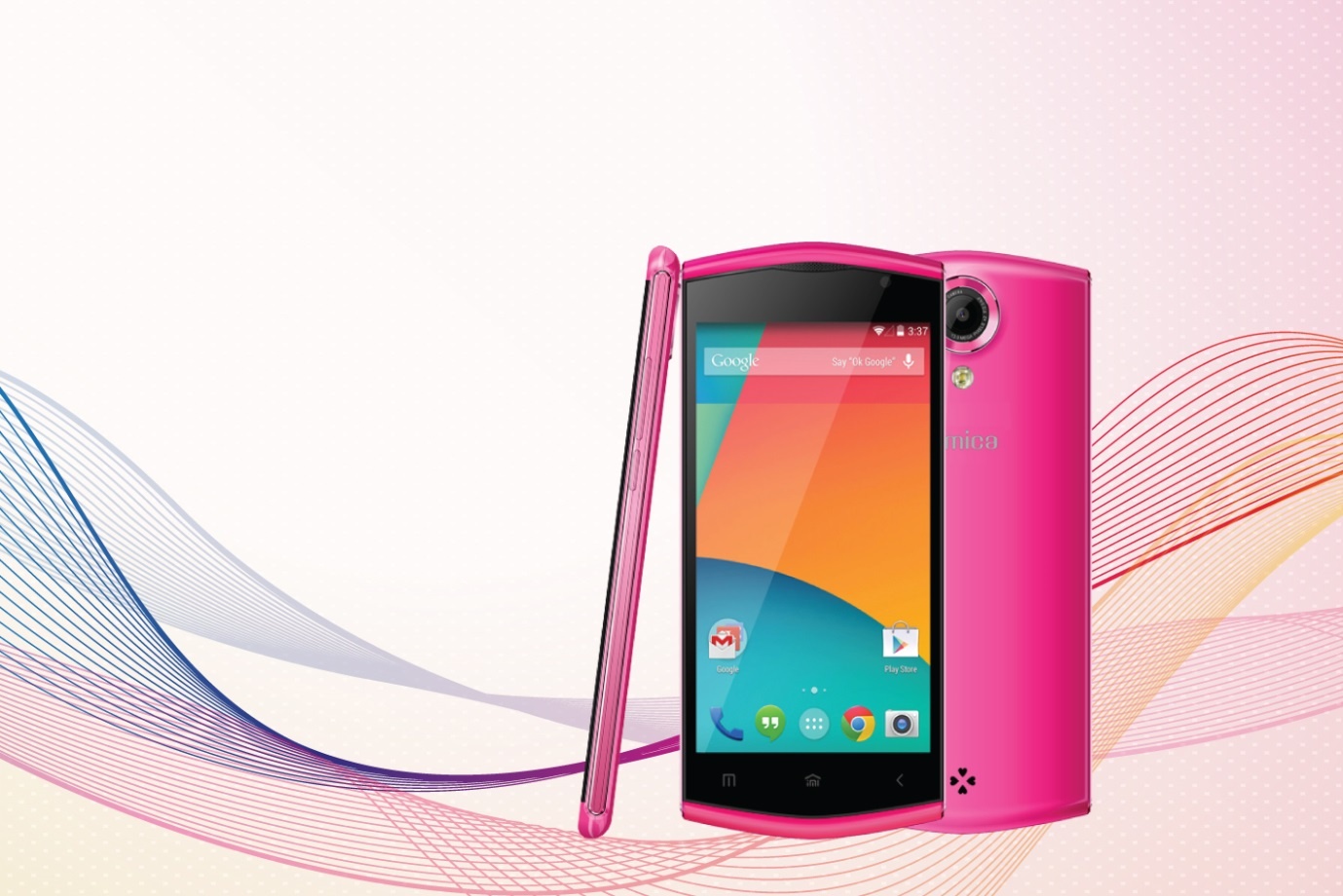 Aimica Venus - smartphone thiet ke dep, gia tot hinh anh