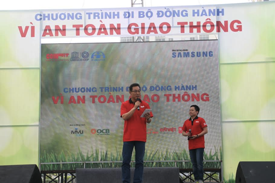 Ông Kim Cheol-Gi - TGĐ Samsung phát biểu tại sự kiện.