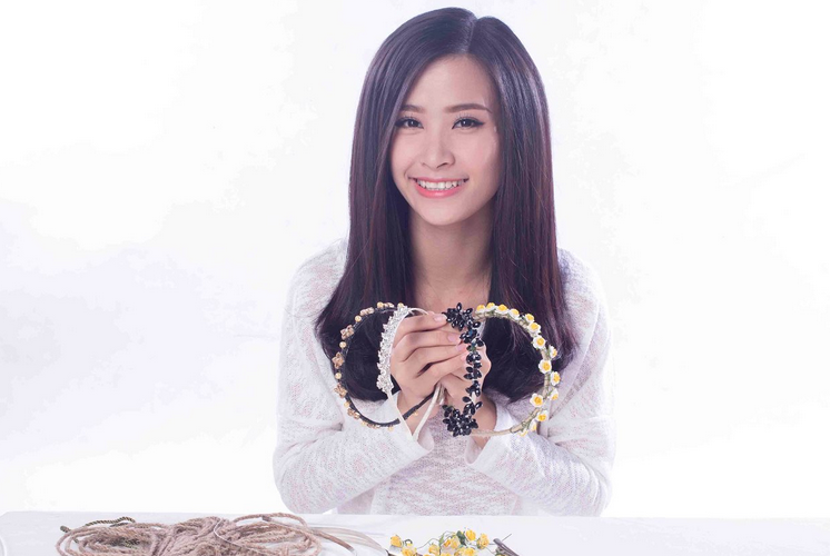 Hoc Dong Nhi cach lam phu kien xinh cho mai toc hinh anh