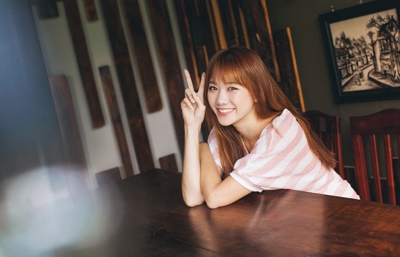 Hari Won dong cung chuong trinh Kiwi On hinh anh