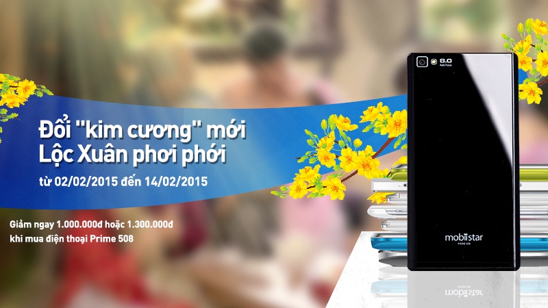 Hãy tham gia ngay để đón Tết phơi phới và nhiều may mắn với PRIME 508 mới.