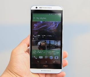 Thiết kế hiện đại và lịch lãm của Desire 620G.