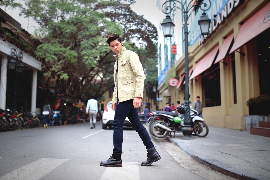 Ao khoac don xuan phong cach cho phai manh hinh anh