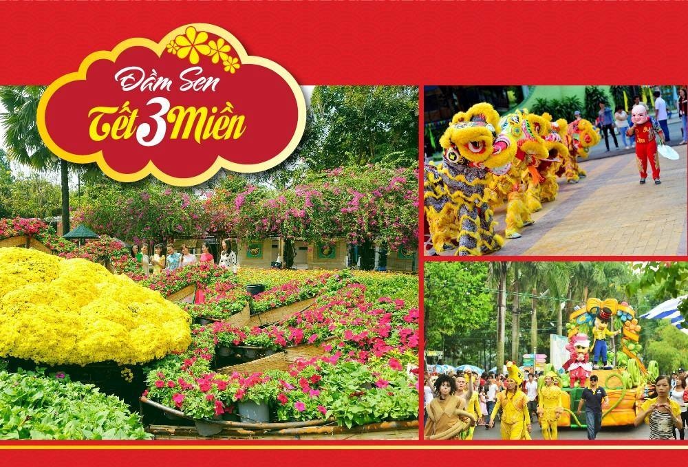 Dam Sen- Li xi chuc phuc sung tuc ca nam hinh anh