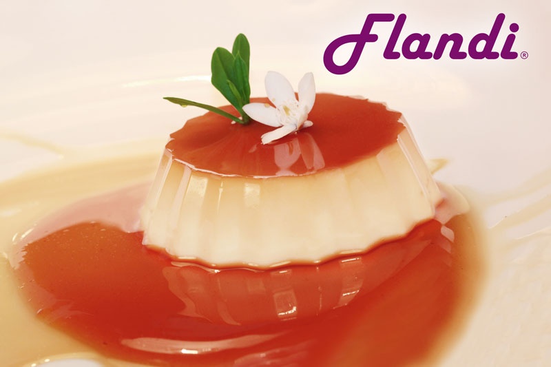 Bánh flan Sữa Dê - Flandi, được làm từ sữa dê nguyên chất.