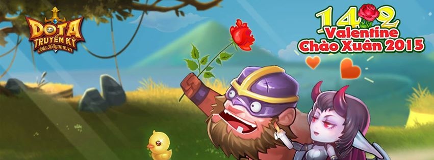 Valentine choi DoTa Truyen Ky khong so FA hinh anh