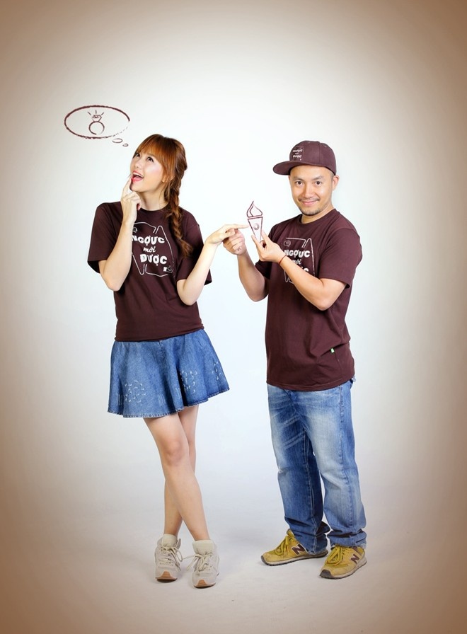 Cặp đôi luôn có cách thể hiện tình cảm “ngược mới được” rất thú vị.