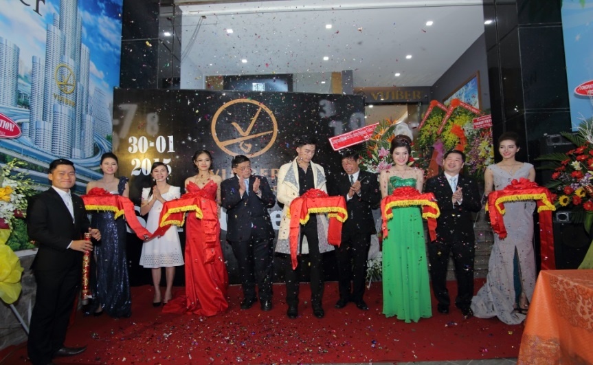 Cắt băng khánh thành VISIBER Việt Nam.