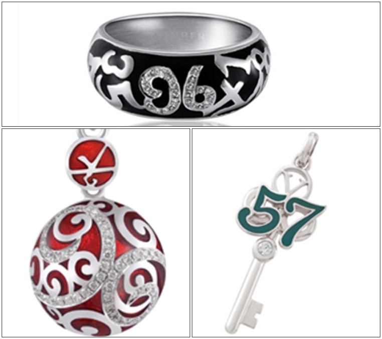 Nhẫn, mặt dây chuyền, chìa khóa VISIBER mang những con số may mắn và ý nghĩa