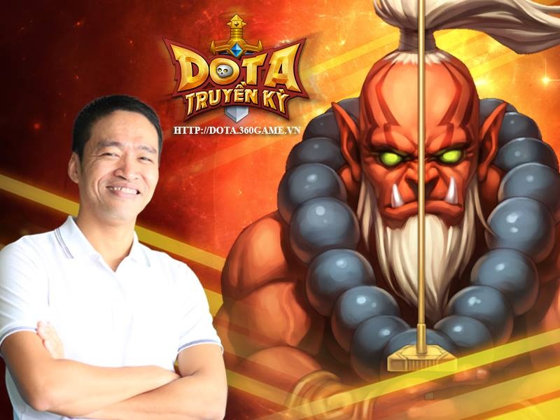 CEO Lê Hồng Minh lồng tiếng cho tướng Yurnero của DoTa Truyền Kỳ.