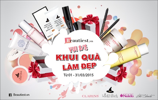 Co hoi nhan my pham cao cap mien phi dip 8/3 hinh anh