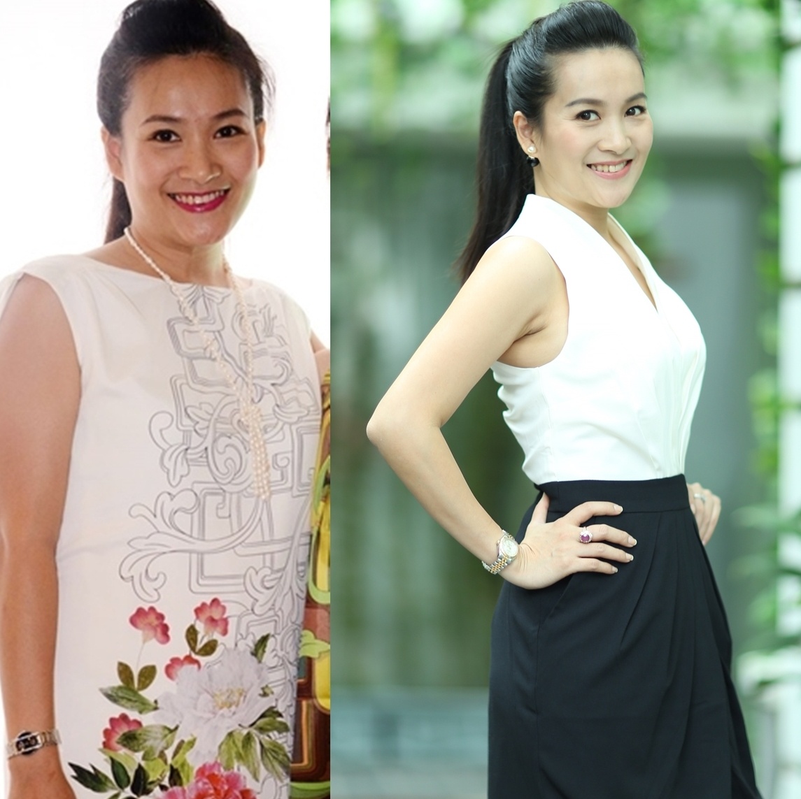 Sau 1 lần điều trị duy nhất vào ngày 28 Tết, đến ngày mùng 5 Tết chị giảm được 4kg, số đo vòng 2 thu gọn 10cm khiến cho rất nhiều đồng nghiệp, bạn bè ngạc nhiên.