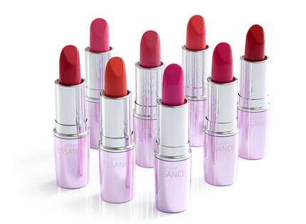 Bạn có thể chọn cho mình một trong những sắc son hồng thời trang trong bộ sưu tập son Blooming Kiss phiên bản 2015 của Essance.