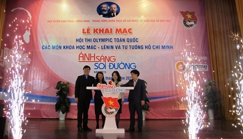 Lễ khai mạc Hội thi Olympic Khoa học Mác - Lênin và Tư tưởng HCM.