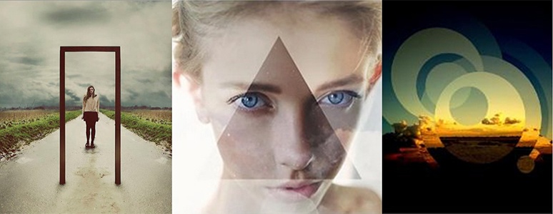 HTC One M9 cho phép người dùng thêm nhiều hình khối thú vị vào bức ảnh chính với Photo Shapes, Prismatic.