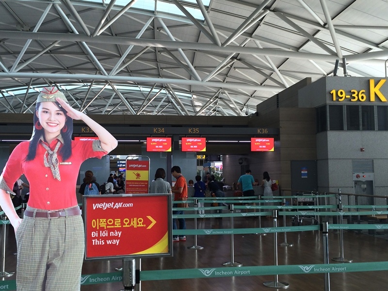 Vietjet đã có mặt tại xứ sở Kim chi với đường bay Hà Nội – Seoul