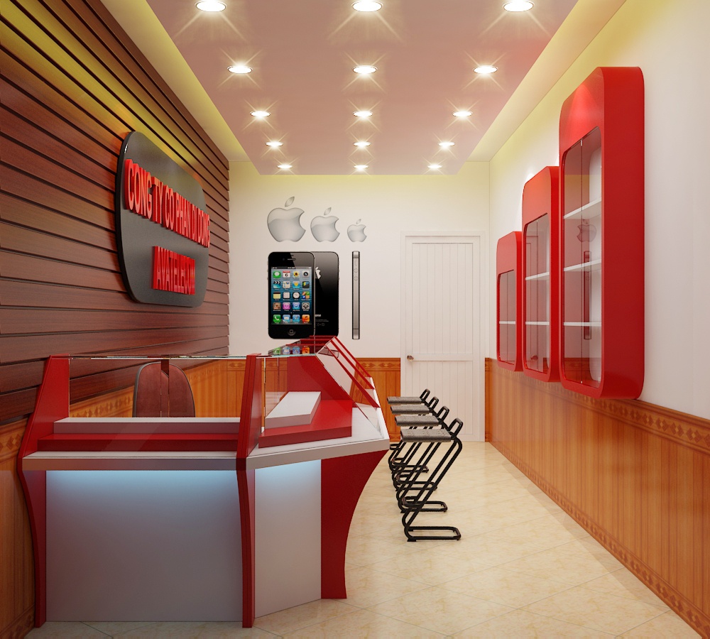 Showroom bán lẻ của hãng.