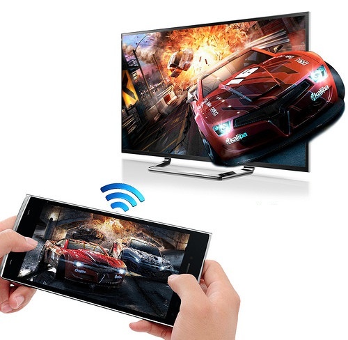 Công nghệ phát hình không dây len Tivi cho bạn trải nghiệm hoàn hảo trên màn hình lớn.