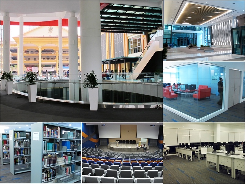 Cơ sở vật chất tại Đại học Sunway.