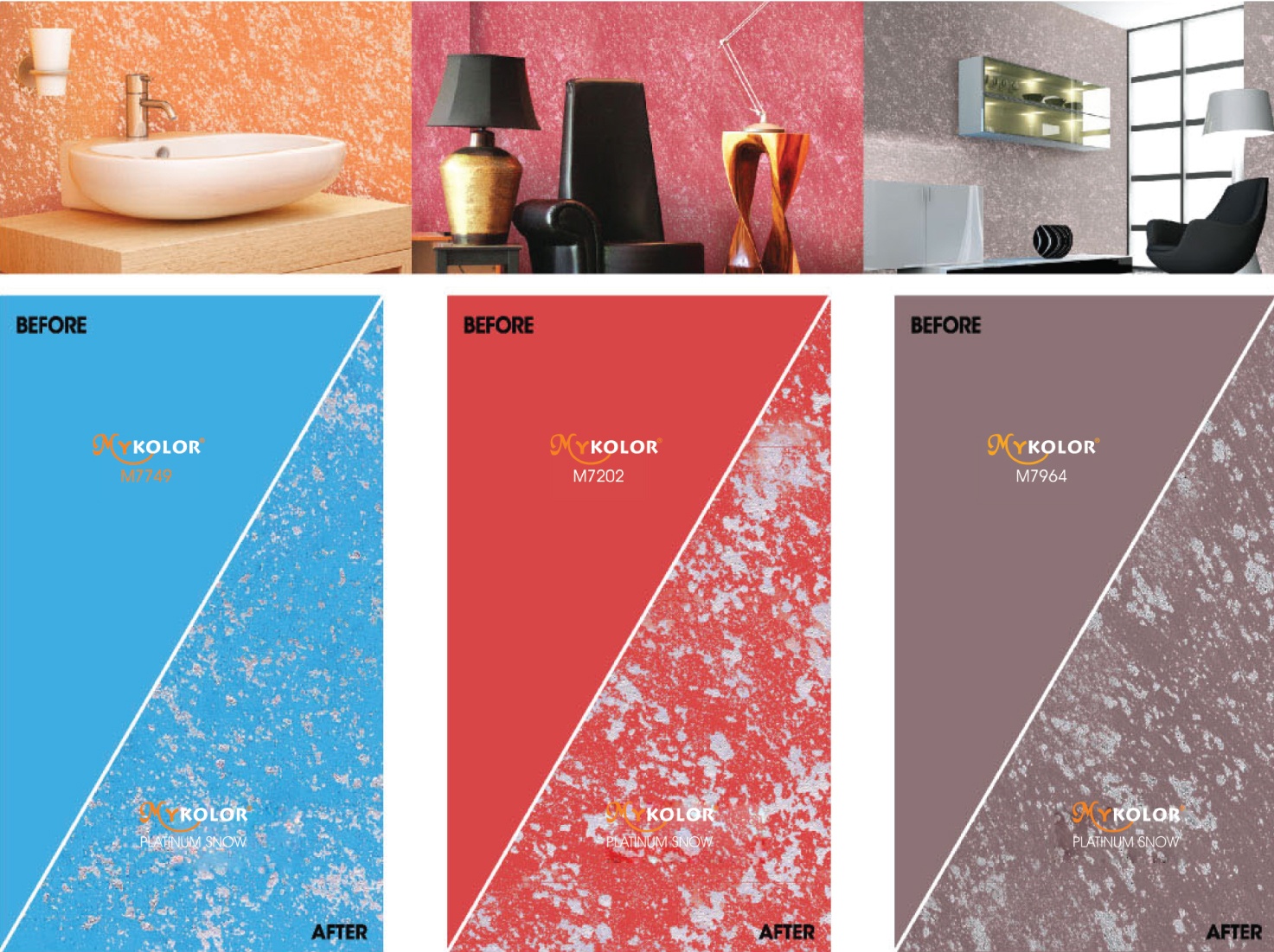 Giai phap son mau sac thay the giay dan tuong hinh anh