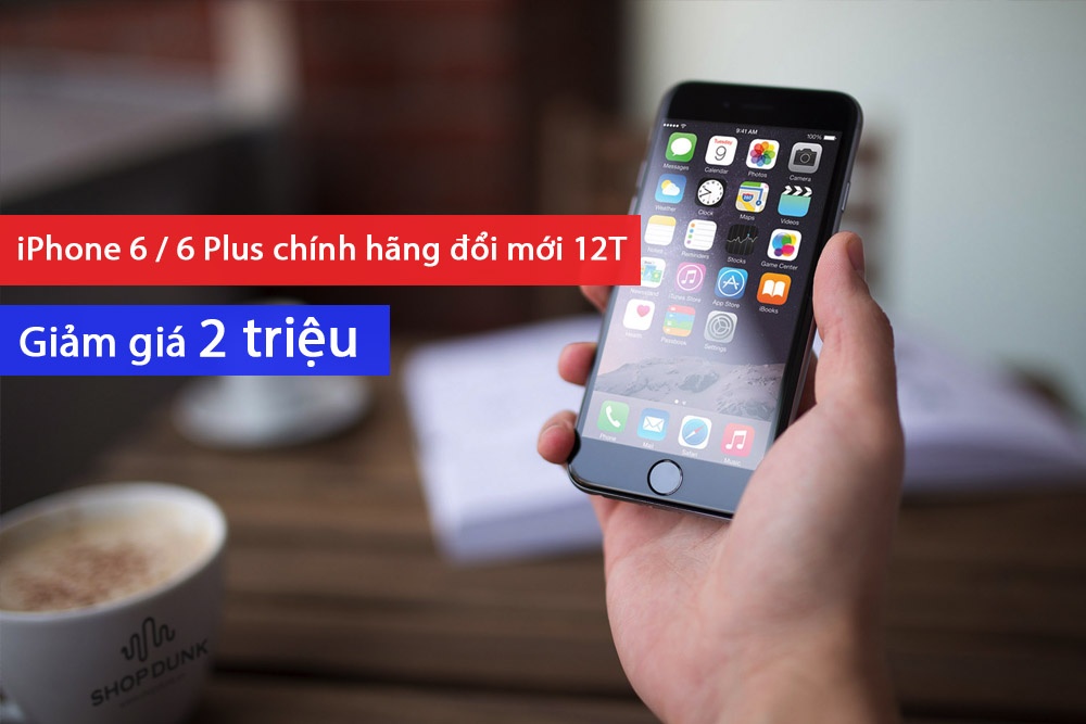 Sở hữu iPhone 6/iPhone 6+ đẳng cấp chỉ với 5.000.000đ