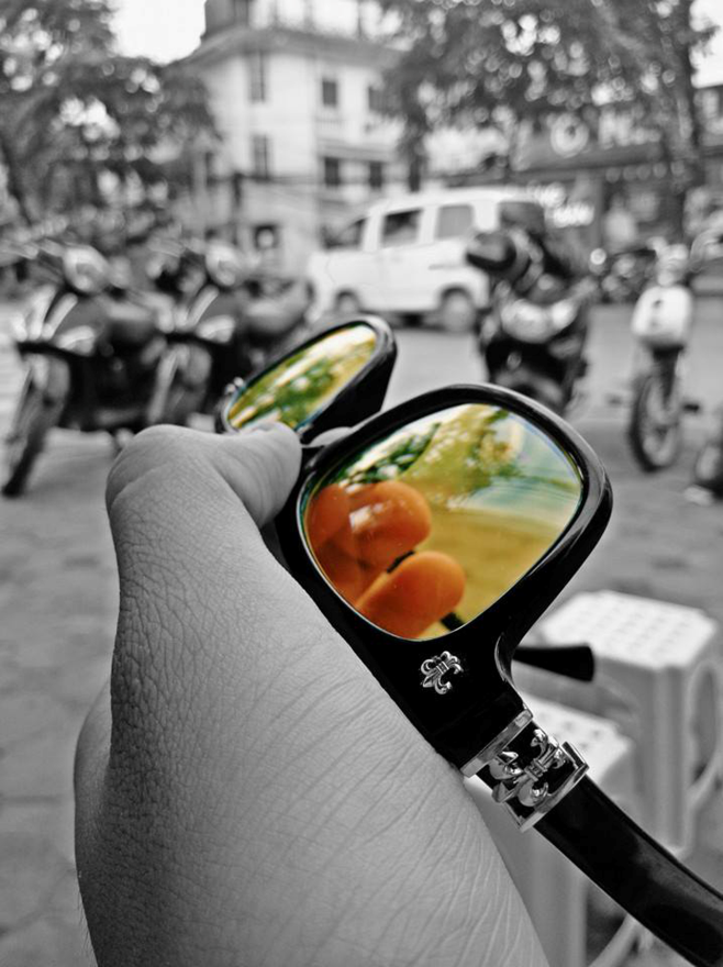 Một số hình ảnh chụp bằng Galaxy A7 với camera 13MP được chỉnh hiệu ứng ánh sáng và màu sắc “phản ánh” cá tính của Ứng Duy Kiên