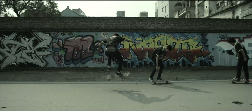 Những khoảnh khắc hết mình trên ván trượt của skaters Hà Nội.