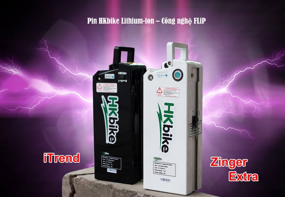 Điều làm nên sức hút của HKbike là pin Lithium - công nghệ FLiP tiên tiến và hiện đại.