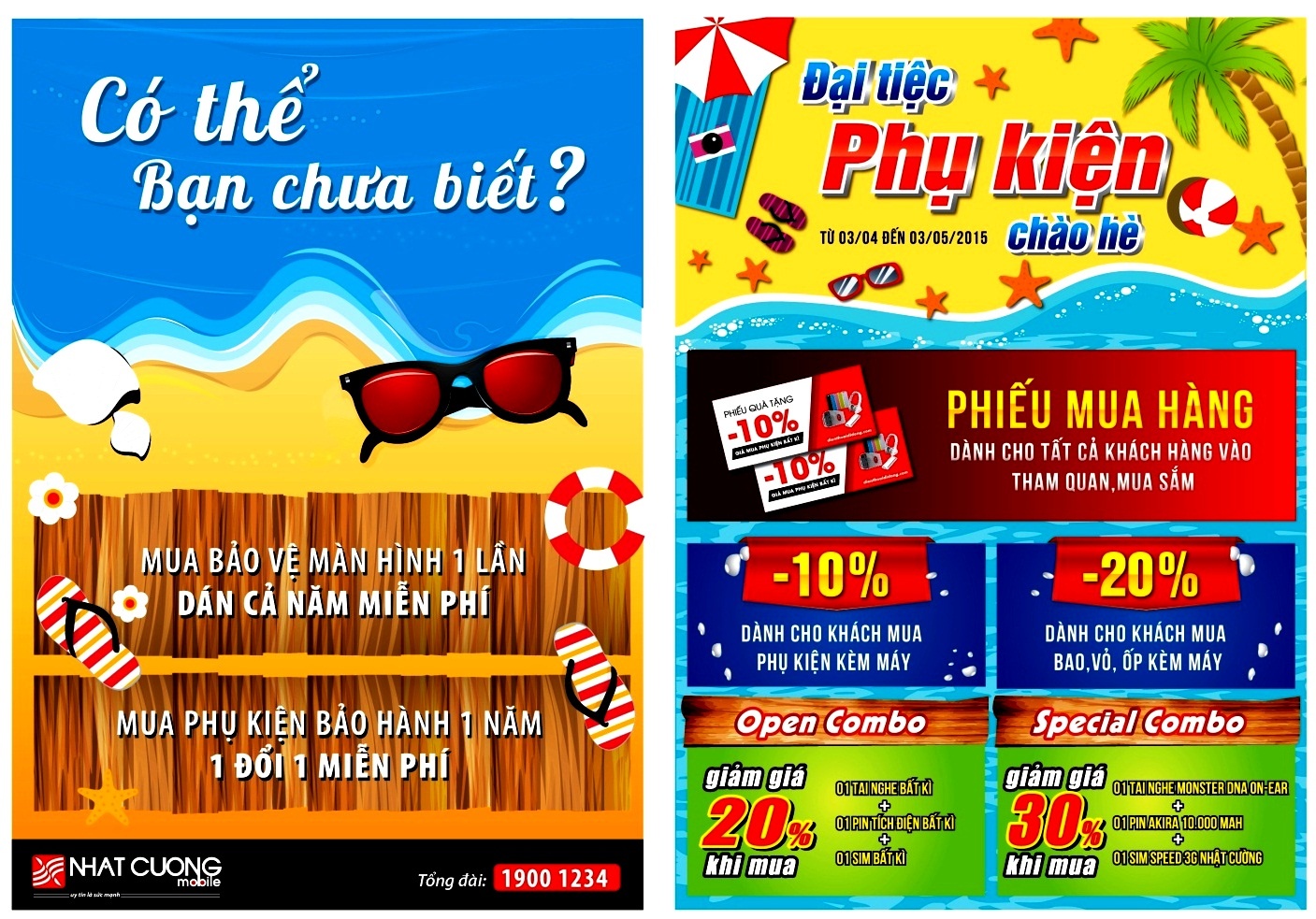 Đừng bỏ lỡ cơ hội sở hữu những phụ kiện hữu ích trong tháng này.