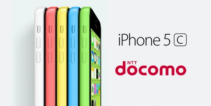 iPhone 5C xuất xứ từ nhà mạng Docomo Nhật Bản.