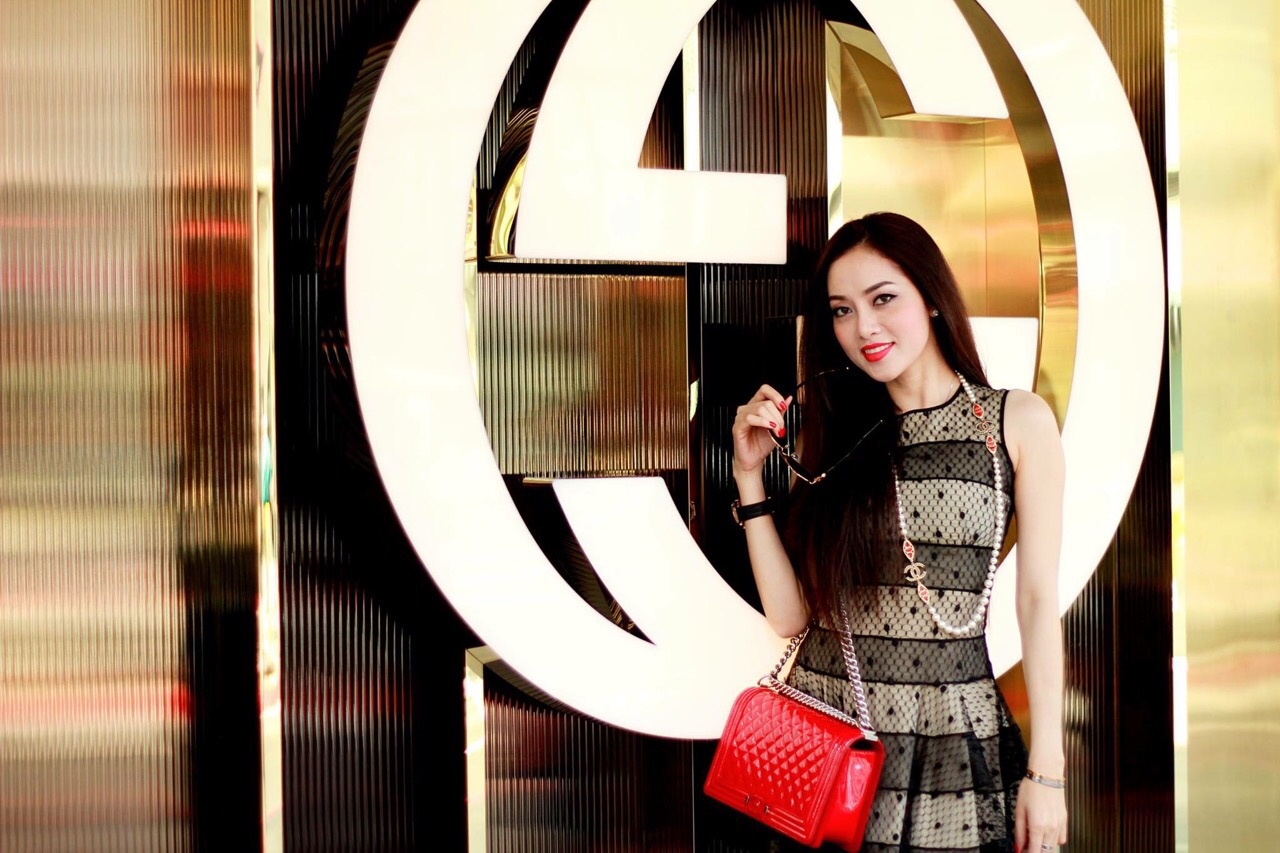 Hoa hau Phu nu nguoi Viet Jennifer Huynh khoe ve rang ro hinh anh