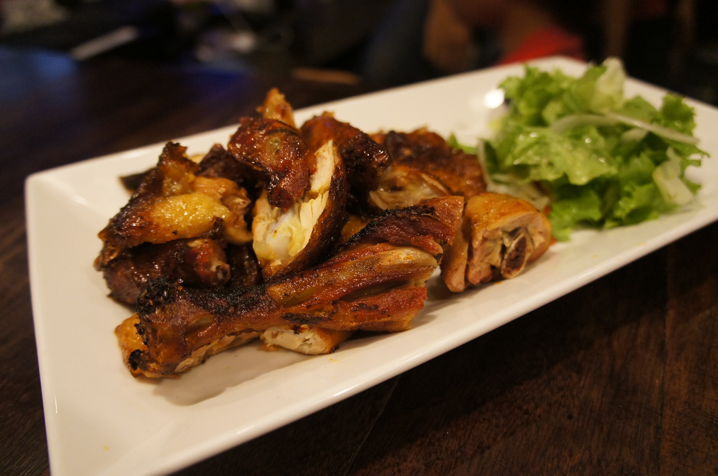 Trai nghiem moi me voi ga nuong kieu My hinh anh