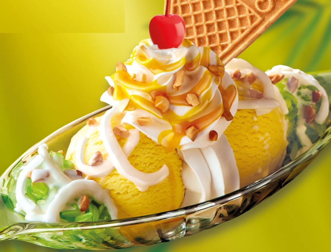 Sundaes xoai Swensen’s - Bung no huong vi xoai hinh anh