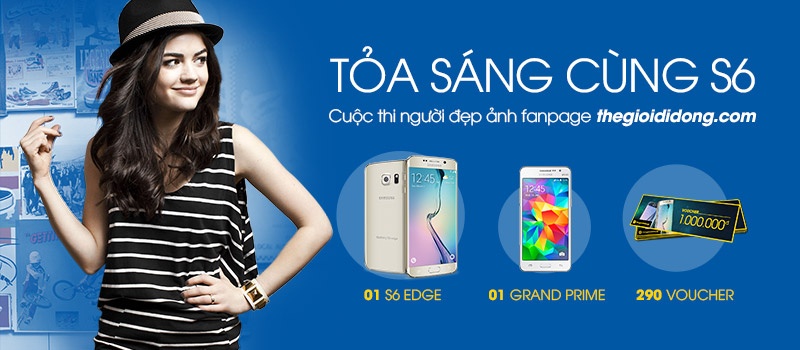 Co hoi nhan Galaxy S6 Edge cung nhieu giai thuong gia tri hinh anh
